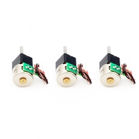 Moteur pas à pas micro-mini à aimant permanent DC5V, arbre M3.0mm, 25ohm, 15BY SM1536GB50, 15mm de précision, 2 phases 4 fils, à engrenages