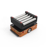 Entrepôt de robots en moyenne d'une charge maximale de 200kg Smart Mobile AGV avec robotique pour l'industrie de la construction