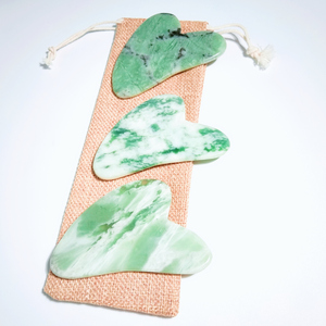Estate ben accolto favorevolmente gua sha forma personalizzata Xiuyan Giada Gua Sha Raschiatura Bordo Cura Del Corpo - Product Image 6