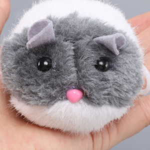 Juguetes para gatos, ratones chirriantes de peluche de goma para mascotas, gatos suaves, ratón interactivo, juguete para gatitos, ruido, rata encantadora, ratón falso, juguetes para masticar - Product Image 6