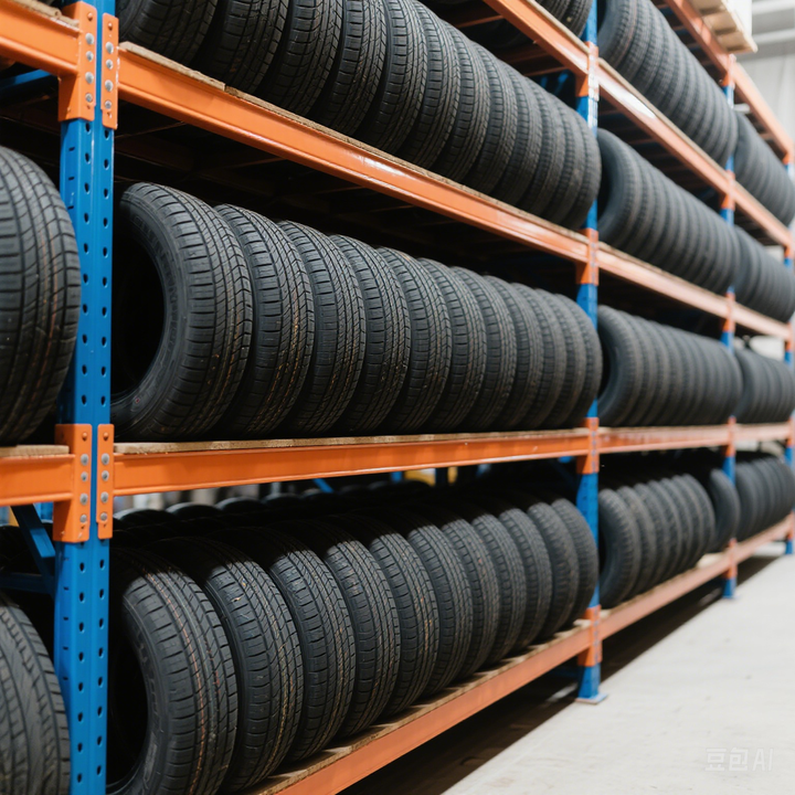 Customizable 5Layer Portable Steel Truck Spare Tyre Rack Durable