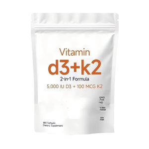 Oem ויטמין d3 ו-<span class=keywords><strong>k2</strong></span> sofgels, 2-in-1, תוספת <span class=keywords><strong>k2</strong></span> d3 - Product Image 1