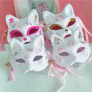 Hot Cat Fox coreano Cosplay Halloween Masquerade Party Pvc Plastic Face Mask