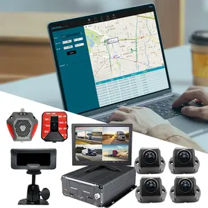 CareDrive-sistema de control del conductor DMS, videocámara DVR para coche con monitoreo gratuito Pla, antifatiga, 8 canales, ADAS, 720P, HD, WIFI, 4G