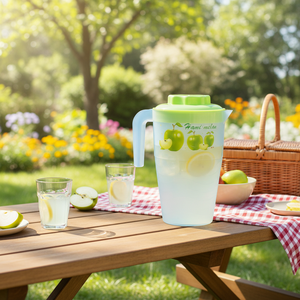 CASAMAX WL AD-2010 Caraffa in Plastica da 1,2L con Coperchio, Creativa, Resistente, Portatile, Senza Isolamento Termico, Cina - Product Image 3