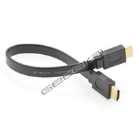 52Pi L-0024 Kabel Audio-Video Datar Berkualitas Tinggi 30cm CN E716