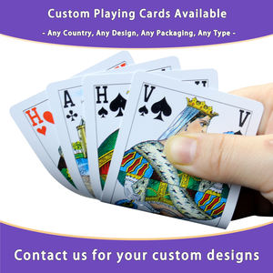 Usine 16 Ans d'Expertise Cartes Personnalisées 32 Cartes à Jouer Françaises Tirages <span class=keywords><strong>Poker</strong></span> Rdv Coinche Carte De Belote <span class=keywords><strong>Jeu</strong></span> de Cartes avec Logo Propre - Product Image 4