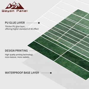 <span class=keywords><strong>Carreaux</strong></span> muraux 3D autocollants Wayon, style moderne, écologiques, en PVC de 10 mm, pour crédence scolaire - Product Image 2