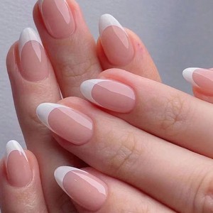 Venta al por mayor 120 piezas 240 piezas 360 piezas prediseñadas prensa en las uñas cortas ovaladas de <span class=keywords><strong>Ballet</strong></span> uñas postizas desnudas puntas de uñas de Gel suave con caja - Product Image 2