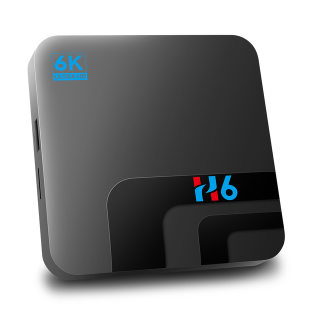 Factory Whosale 6K Android 10 Tvbox 2G 16G 4G 32G Allwinner H616 Quad Core Dual Wifi B T H6 Smart Android Tv Media Player