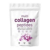 Poudre de peptides multi-collagène OEM, 600 % de vitamine C, soutien immunitaire et anti-fatigue, complément alimentaire pour adultes, produit de beauté
