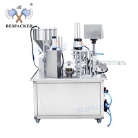 Machine de remplissage et de scellage automatique rotative XBG-P900 pour tasses – Lait concentré, café, yaourt, liquides