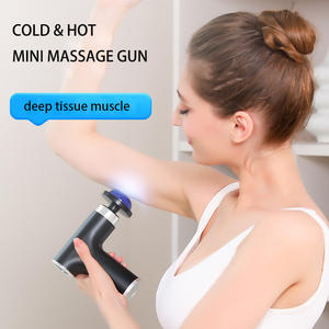 Mini <span class=keywords><strong>Pistola</strong></span> <span class=keywords><strong>de</strong></span> Masaje <span class=keywords><strong>de</strong></span> Alta Frecuencia para Tejido Profundo con Terapia <span class=keywords><strong>de</strong></span> Calor y Frío para Aliviar el Dolor <span class=keywords><strong>de</strong></span> Espalda, <span class=keywords><strong>Pistola</strong></span> <span class=keywords><strong>de</strong></span> Percusión Fascial - Product Image 3