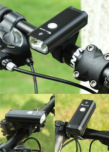 WEST BIKING Phare de vélo haute luminosité 3 modes IPX5 étanche USB rechargeable lumière avant de vélo 400LM 1200mAh lampe de poche d'avertissement - Product Image 6