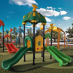 Equipo <span class=keywords><strong>de</strong></span> patio <span class=keywords><strong>de</strong></span> recreo al aire libre <span class=keywords><strong>de</strong></span> plástico para niños con tobogán McDonald's Playhouse usado con certificación ISO para áreas públicas <span class=keywords><strong>de</strong></span> Parques deportivos-1 Juego para - Product Image 4