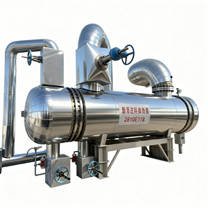 Trocador de Calor Industrial de Alta Eficiência em Aço Inoxidável OEM para Plantas Químicas Tipo Placa de Tubo <span class=keywords><strong>Shell</strong></span> Certificado ASME U/TSG ISO - Product Image 3