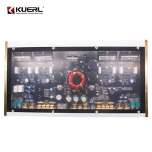 Amplificateur de voiture KUERL 4 canaux 310x175x51mm 4x120W Classe AB Boîtier métallique Amplificateur de puissance audio pour système stéréo de véhicule - Product Image 3