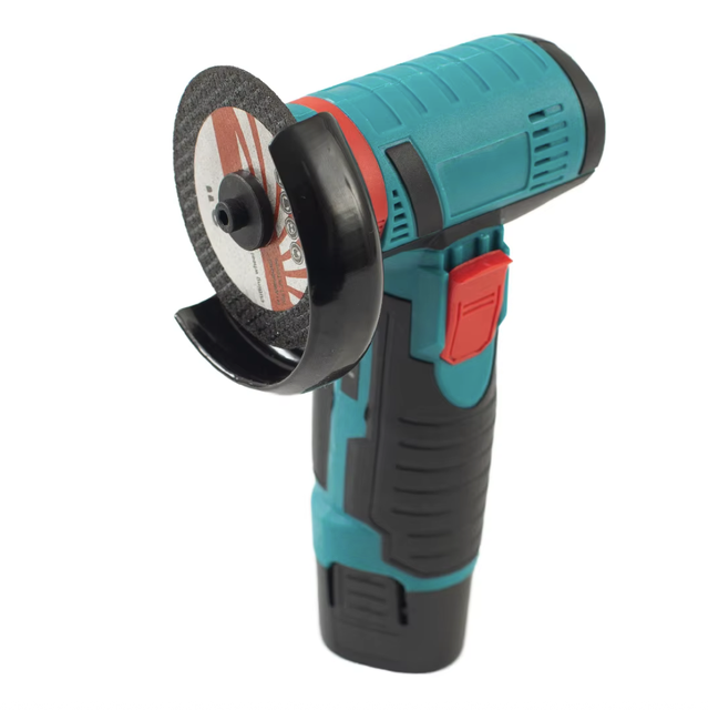 Heavy-Duty Cordless Brushless 10000 RPM Plastic Angle Grinder Professional Metal Masonry Cutter Battery-Powered Trigger