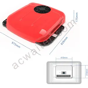 R134a split Rooftop Truck Parking Air Conditioner 24v Ac For Truck Air Conditioning