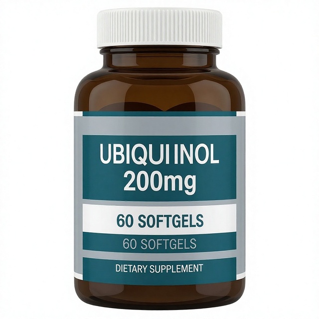 Ubiquinol 200mg Softgels Dietary Supplement 60 Softgels Coenzyme Q10 Wellness Formula