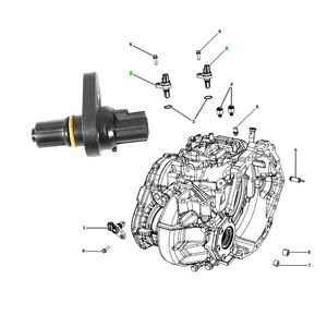 Nouveau capteur d'entrée/sortie de transmission automatique 05078554AA en matériau ABS pour Chrysler Grand Voyager, Dodge Journey, Avenger - Product Image 2