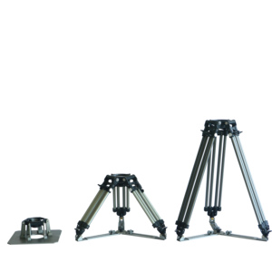 QFYS-trépied de télévision et de Film, trépied à double jambe en aluminium <span class=keywords><strong>pour</strong></span> appareils photo reflex et vidéo - Product Image 2