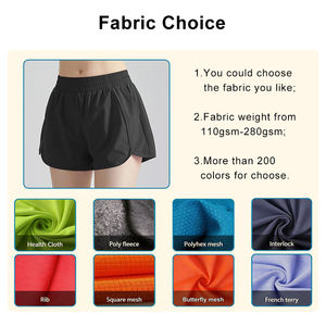 Pantalones Cortos Deportivos de Verano de Alta Calidad con Logotipo Personalizado, Anti-Transparencia, Holgados, para Motociclistas, con Bolsillo, Secado Rápido, para Yoga, Gimnasio y Fitness - Product Image 3