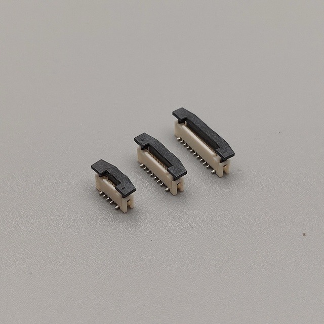 F0508(ZIF) Series 0.50mm Pitch Vertical Mount FPC/FFC Connector (4P-60P) 50V/0.5A 250V Withstand -25℃~+85℃