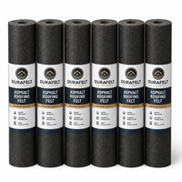 Feutre de sous-couche bitumineux organique saturé imperméable de qualité standard 15lb 30lb pour toiture résidentielle en bois inclinée
