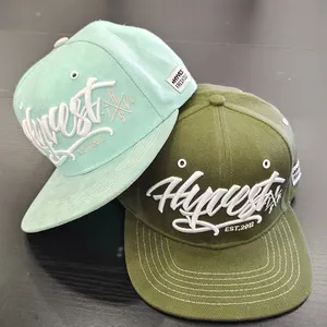 Chapéus snapback bordados personalizados 100%, acrílico 3d