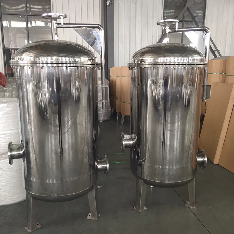 Farklı ss tankı paslanmaz çelik su filtreli tank su filtreleme sistemi