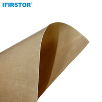Prix usine résistant à l'acide imperméable plaine tissé isolation thermique Ptfe (téflonnage) feuille de libération tissu de verre PTFE