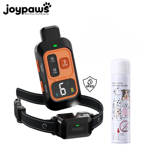 Venta al por mayor de pantalla Led Beep Vibration Spray automático <span class=keywords><strong>Dog</strong></span> <span class=keywords><strong>Bark</strong></span> Stopper <span class=keywords><strong>Collar</strong></span> disuasorio con 6 niveles - Product Image 1