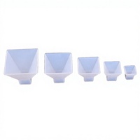 Moule en silicone AOHUA DIY de haute qualité pour pyramide d'orgonite brillante en résine époxy, durable, écologique, pour outils de pâtisserie, bougies et moulage de bijoux