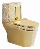 WC monobloc de luxe européen à double chasse, écologique, blanc, en céramique, à poser au sol, à siphon en S, avec abattant à fermeture lente, garantie 5 ans, pour salle de bain d'hôtel