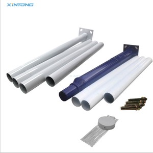 Chất Lượng Cao Mạ Kẽm Trung Bản Lề Thép Mạ Kẽm Năng Lượng Mặt Trời Led Chiếu Sáng Đường Phố Cực Nhà Sản Xuất - Product Image 6