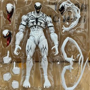 Action Figure Anime PVC Ko SHF - Simbionte <span class=keywords><strong>Bianco</strong></span> Amazing Spider-Man - Modellino Articolato Venom - Product Image 2