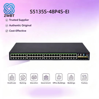 H3C S5135S-48P4S-EI 1G POE SNMP QoS VLAN Ethernet Switch 52-Port Stok Tersedia