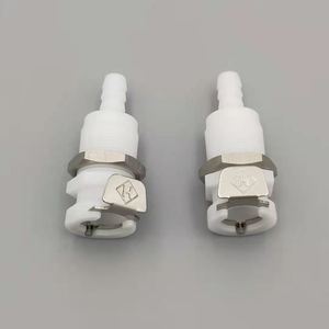 BRT 1/4 barb bulkhead fittings plastic