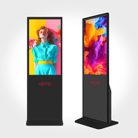 VETO - Quiosco Digital con Pantalla LCD Android de 32, 43, 49, 55, 65, 75 y 86 Pulgadas, para Señalización Digital en Tiendas, Salas de Exhibición y Exposiciones