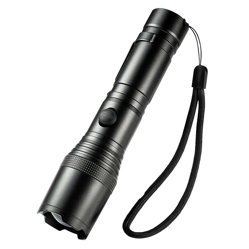 Neue beste wasserdichte XHP50 zoombare Taschenlampe High Lumen Outdoor Camping Taschenlampe LED wiederauf ladbare Taschenlampe