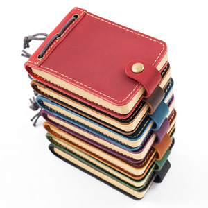 Vintage chính hãng Da mini máy tính xách tay nhỏ Túi Sketchbook cuốn sách Kỷ Lục cho phác thảo và trình bày mẫu miễn phí bao gồm - Product Image 2