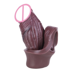 Male Penis Sleeve Cover Extension Enlargement Adult <b>Men</b> Delay Ejaculation Sex <b>Toys</b> <b>for</b> <b>Men</b> Dick Enlargement - Product Image 4