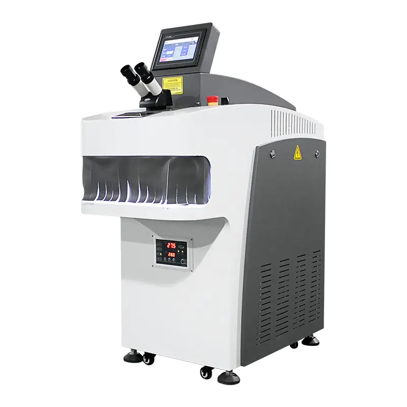 200 W Punktschweißmaschine mit Mikroskop und CCD-Laser-Schweißmaschine für Silber Gold und Messing Laserschweißgerät Schmuck