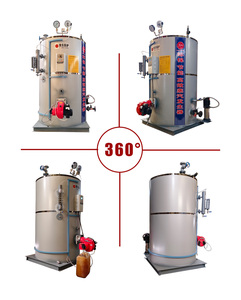 Generador de Vapor Industrial de 300 kg, Vertical, a Gas, Petróleo o Vapor, Baja Presión, 500 kg/h, 0.5 Toneladas, para Uso Industrial - Product Image 2