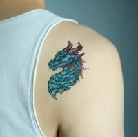 2024 autocollants de tatouage les plus populaires pour femmes hommes taille du corps étanche faux papier de tatouage Laser