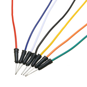 สายจั๊มพ์แบบยืดหยุ่น หัวต่อแบบตัวผู้-ตัวผู้ สำหรับบอร์ดทดลอง 40 ขา ความยาว 20 ซม. สายดูปองท์ - Product Image 2