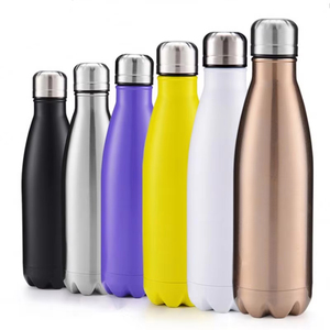 Botella de Agua Deportiva de Acero Inoxidable con Aislamiento al Vacío de Doble Pared, Personalizada con Logotipo, Tipo Cola - Product Image 5