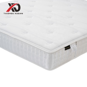 ที่นอนสปริงไฮบริด XUDAN รุ่น Pillow Top ความแน่นปานกลาง โฟมความหนาแน่นสูง บรรจุภัณฑ์สุญญากาศ ขนาดคิงไซส์คู่ รุ่น XD-MT033 Pillow Top De - Product Image 1