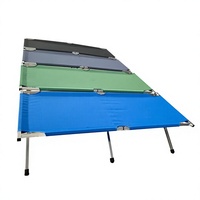 Lit pliant portable et léger en acier Oxford moderne pour le bureau, l'extérieur, les voyages, le camping et la sieste